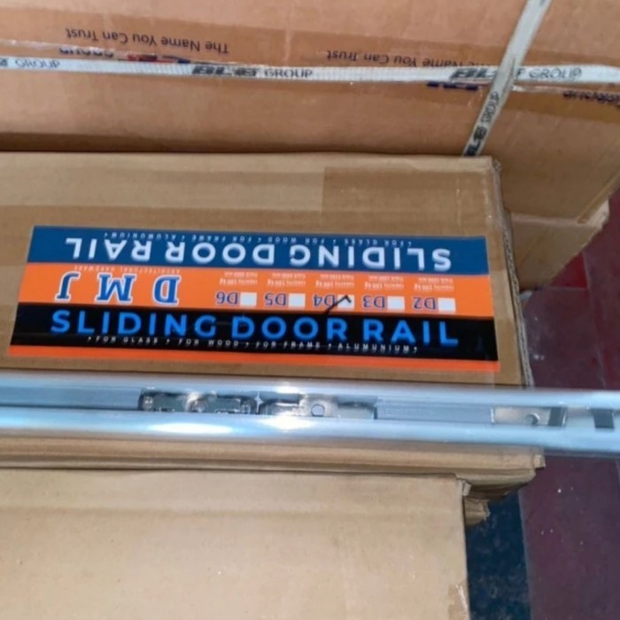 REL PINTU SLIDING ALUMINIUM