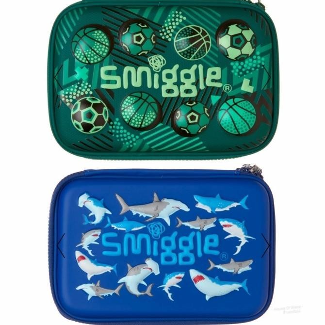 

Smiggle Flow Double Hardtop Pencil Case - Tempat Pensil Smiggle Original