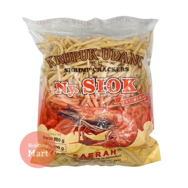 

Asli Kerupuk Udang Nyonya Siok Oval / Stik LN