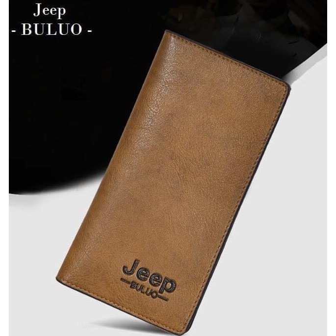 Best Sales Dompet Panjang Kulit Long Wallet Jeep Buluo 8068 Original