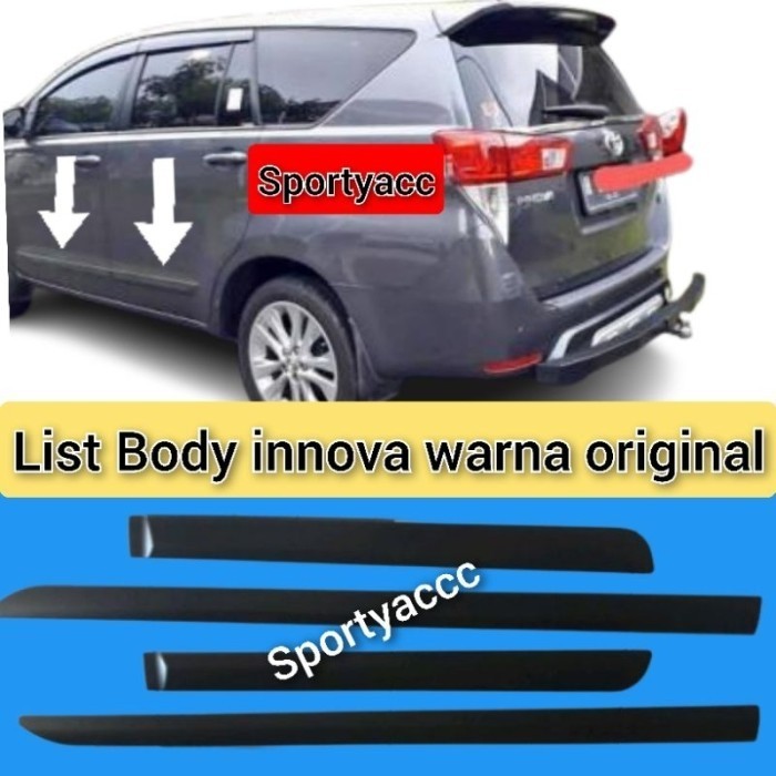 List Body Innova Reborn 2016 Sampai 2023 Warna Original