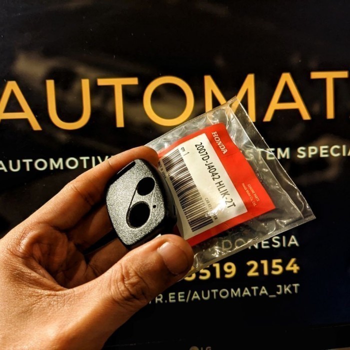 Casing Remote Kunci Honda CRV Gen 3 OEM Honda