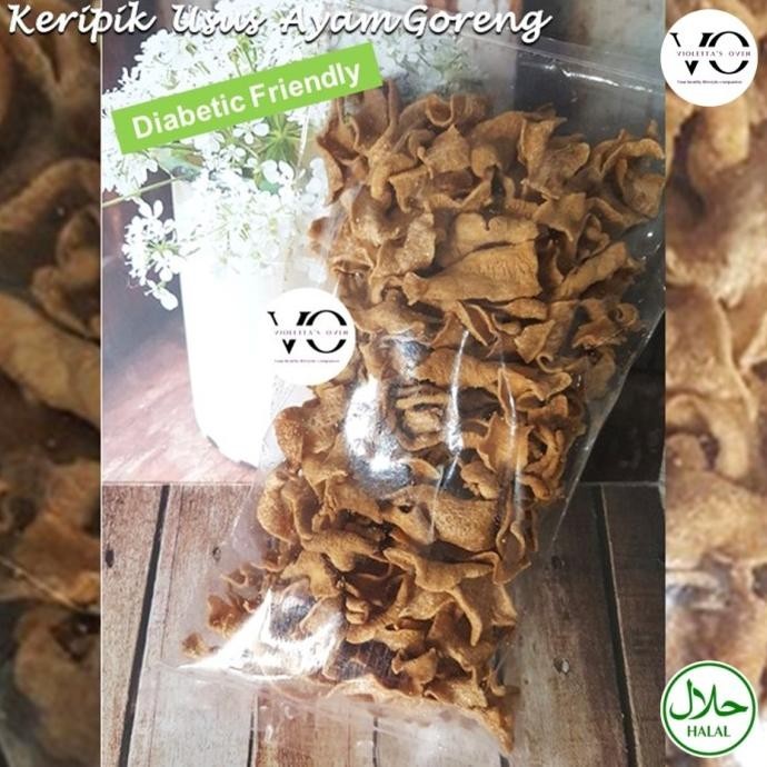 

Keto Kripik Usus Ayam Goreng