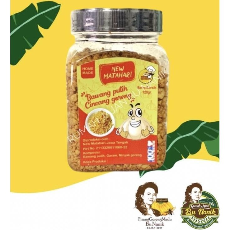 

Bawang Putih Cincang Goreng New Matahari