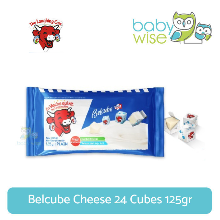 

BELCUBE CHEESE 24 CUBES 125GR - KEJU MPASI