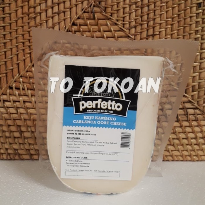 

PERFETTO CABLANCA GOAT CHEESE KEJU KAMBING 250 GR