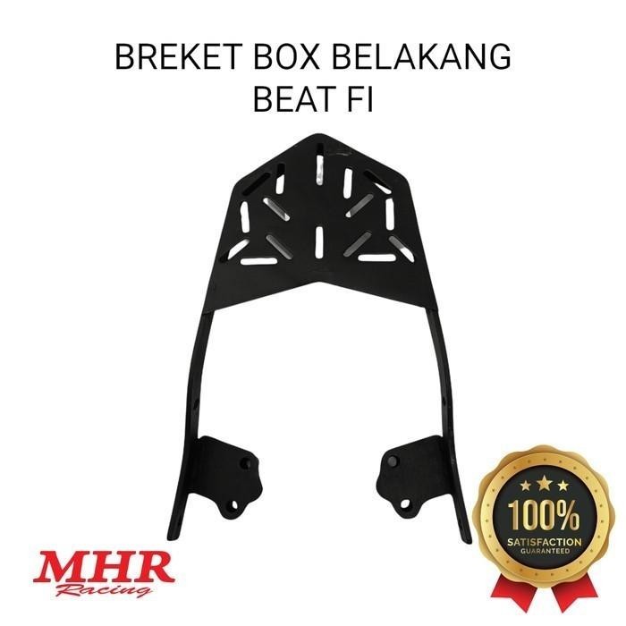 BREKET BOX BEAT FI MHR RACING DUDUKAN BAGASI BELAKANG MOTOR