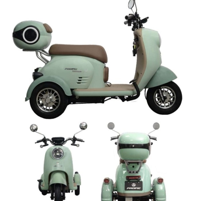 CROSSER VX SEPEDA LISTRIK RODA 3 TIGA PACIFIC BIKE TRICYCLE EBIKE