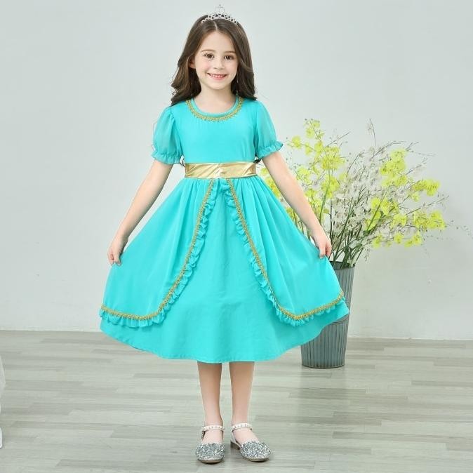 New Sale Princess Jasmine Dress Dress Princess Jasmine Aladdin Casual Dress Limited Edition