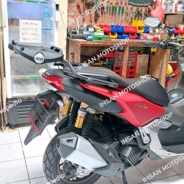 BREKET BOX BELAKANG MOTOR HONDA SRV ADV / ADV-150 / ADV-160 TERMURAH