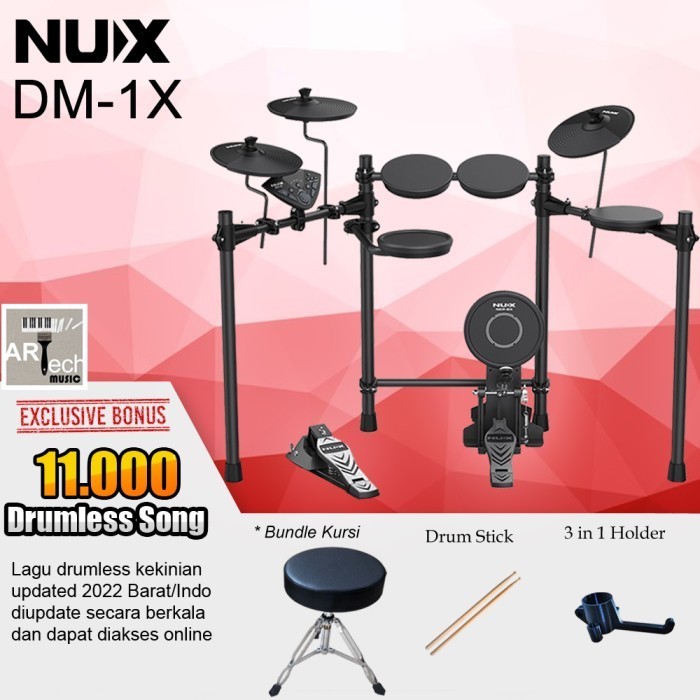 Drum Elektrik NUX DM 1X / DM1X / DM1 X Electric Drum