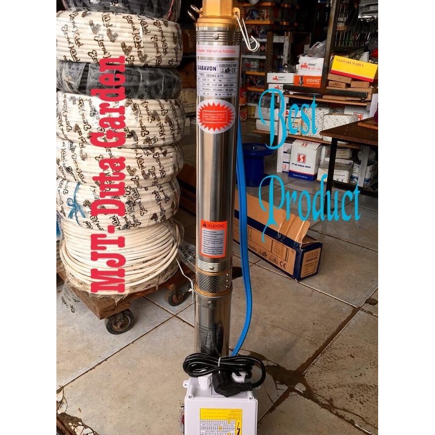 Mesin Pompa Air Satelit 3 Dabavon 3/4Hp
