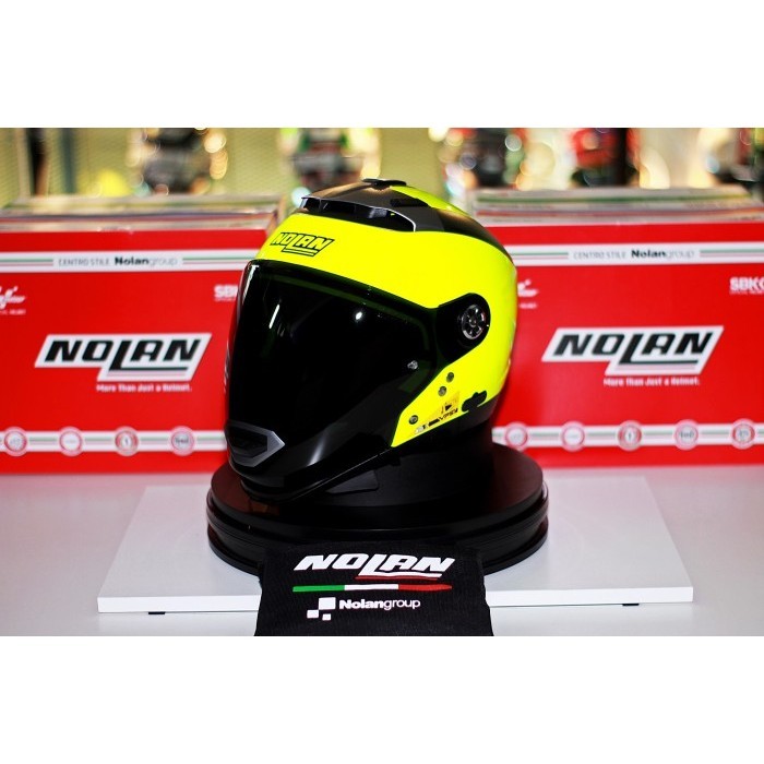 NOLAN N44 EVO HI-VISIBILITY N-COM (12 FLUO YELLOW)