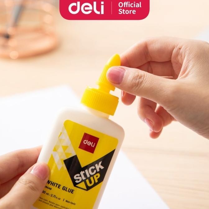 

[(Gosend Bisa) | #Bisa Faktur#-| |#Termasuk Pajak} Deli - E39447 / Lem Cair Putih 120 Ml / Peralatan Sekolah Kantor Murah