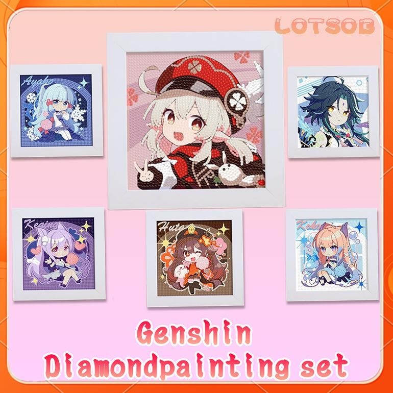 

Genshin Diamondpainting Set Lengkap Sanrio Edition + Bingkai Foto Mainan Anak Diy Diamond Painting Princess Cartoon Kerajinan Lukis Berlian 5D/Diy Gambar Untuk Anak - Anak Hadiah Ulang Tahun Anak Bingkai 18Cm X 18Cm Edukasi Kreatif