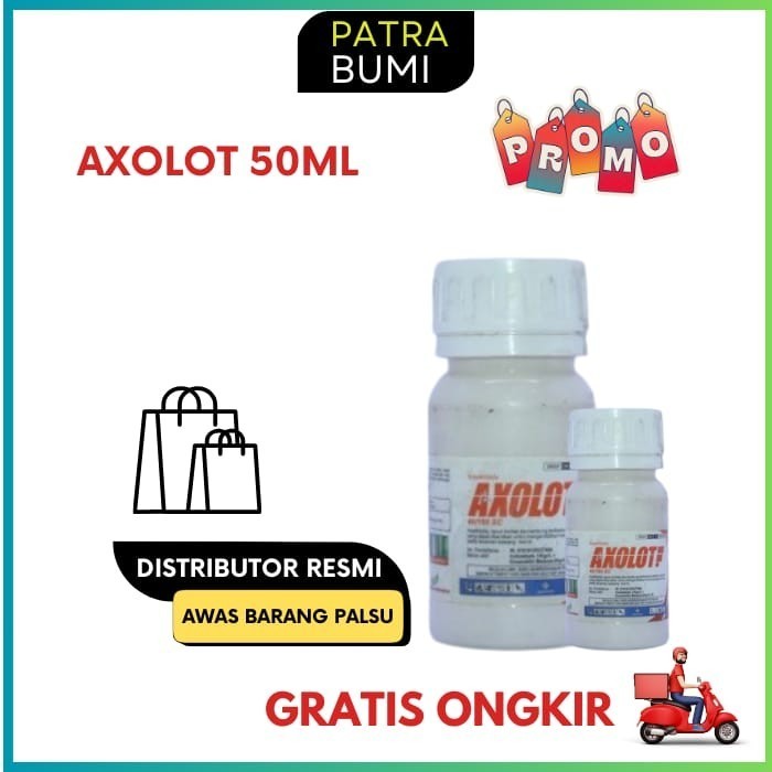 Axolot 50Ml Insektisida Axolot 40/160 Sc 50Ml Mengendalikan Hama Ulat Penggorok Daun