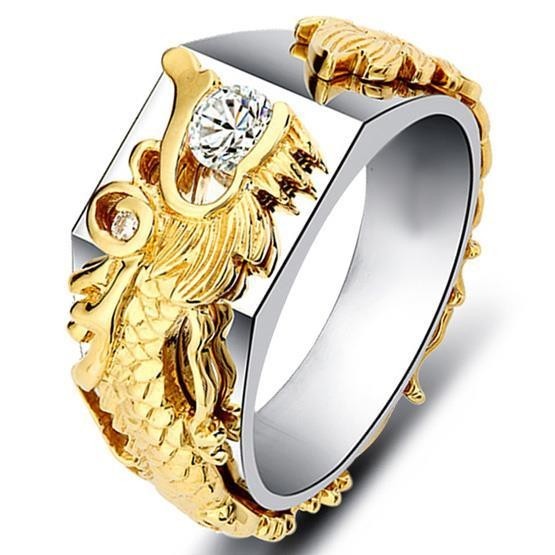 Men's Moissanite/30Diamond Ring/Faucet Ring/Men's Gold Ring