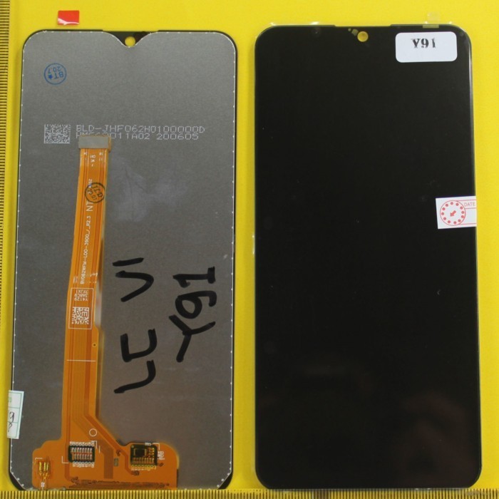 LCD LAYAR GAMBAR VIVO Y91 + TS_ HITAM IN5 = 1816 1817 1811 1820 1807 1