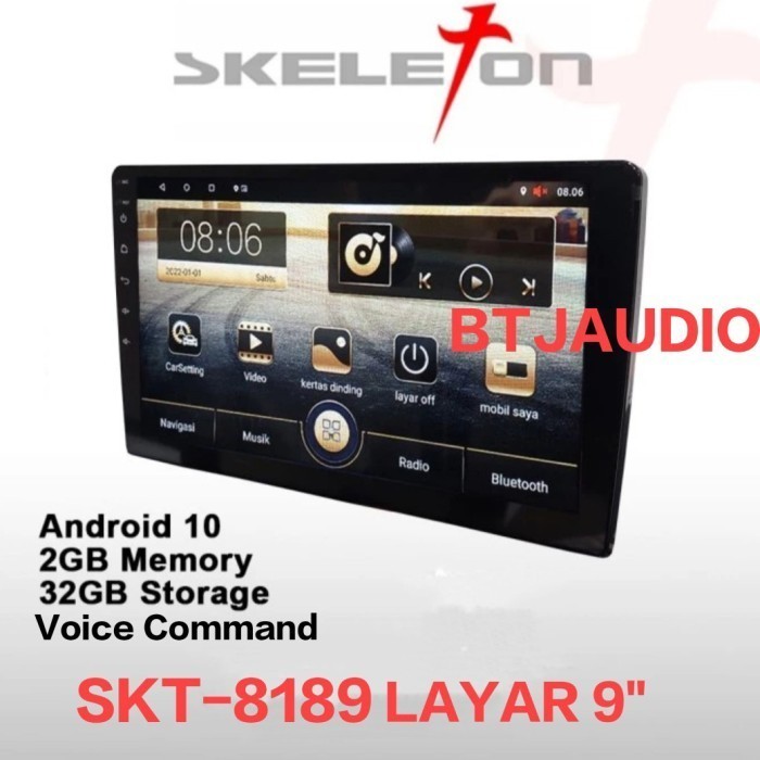 Head Unit Tape Tv Mobil Android Toyota Calya Daihatsu Sigra Layar 9"