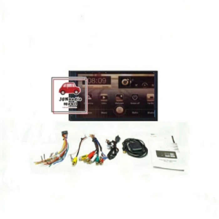 Head Unit Android Skeleton 7 Inch Oem Yaris Bakpao 2005 Up + Kamera