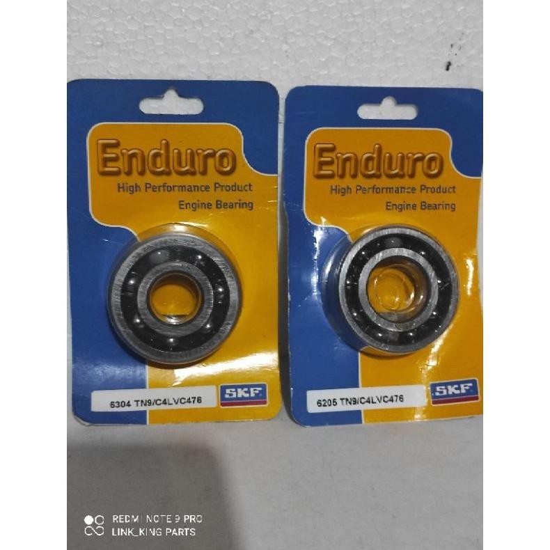 Laher Bearing Kruk As 6304+6205 Rx King Jupiter Racing Skf Enduro C4 Termurah