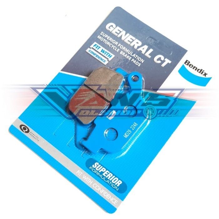 Kampas Rem Bendix Cbr250Rr Abs & Non Abs Belakang