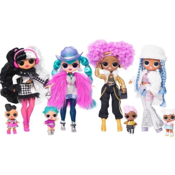 Trend Lol Surprise Omg Winter Disco Fashion Doll And Sister Berkualitas