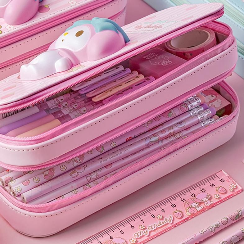 

{NEW} Tempat Pensil Kuromi Dekompresi 3D Seri Sanrio Lucu Penyimpanan Kapasitas Besar Lapisan Ganda Multifungsi Menghidupkan Kembali Stres TERLARIS