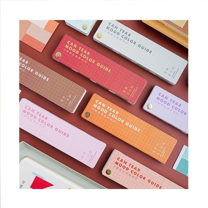 

Stiker Can Tear Mood Color Guide Stickers Set / Stiker Lucu Unik Murah