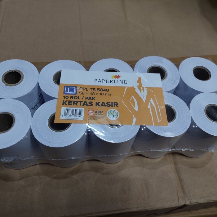 

Kertas Struk Kasir 58 x 48 Paperline 1 ply