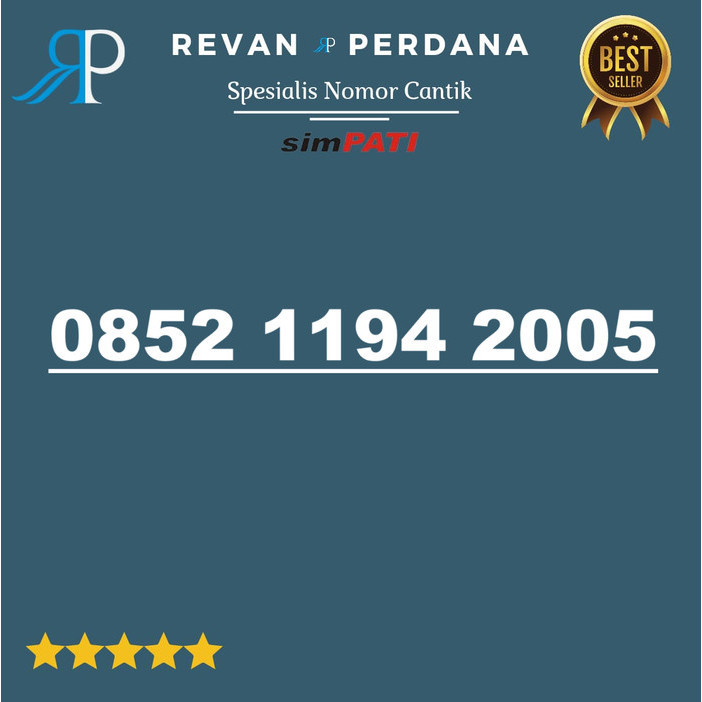 nomor cantik simpati telkomsel 4g 5g tahun termurah OB52 1194 2005 rv054