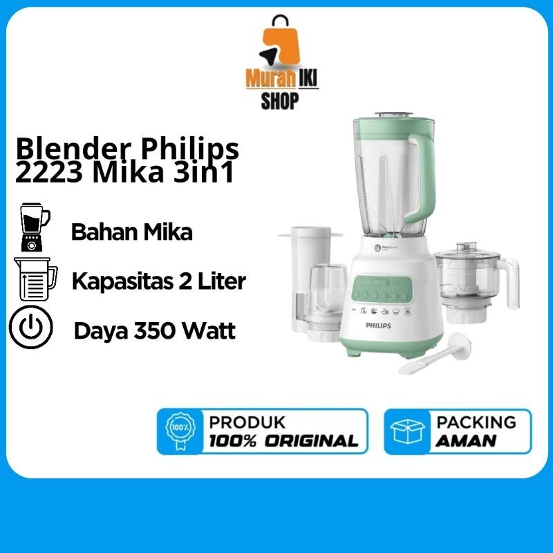 Blender Philips 2223 Mika 3in1, Blender Philips 2222 Kaca 2in1, Blender Philips 2221 Mika 2in1