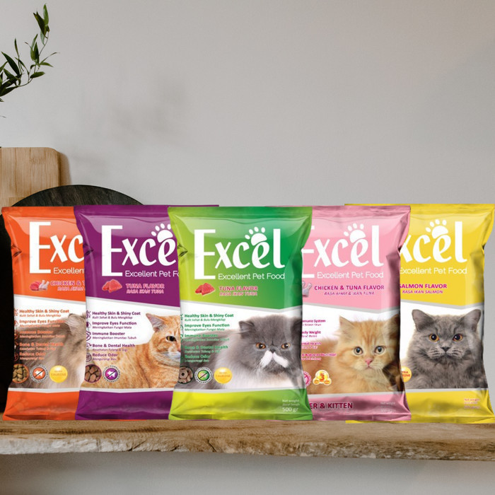 Excel Makanan Kucing 500Gr