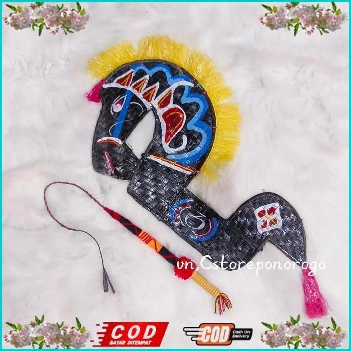 JARANAN ANAK + PECUT PAKET MURAH / KUDA LUMPING / KUDA LUMPING ANAK / KUDA PEGON / BARONGAN / DEVIL 