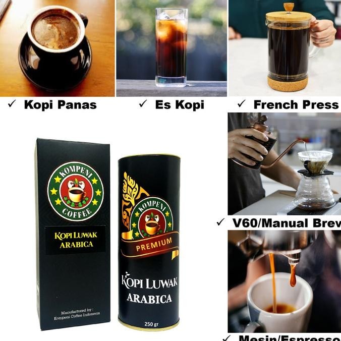 

Kopi Luwak Liar 250Gram (Bukan Luwak Peliharaan)