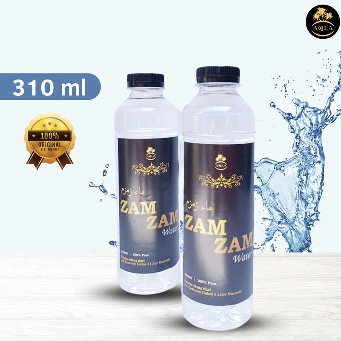 

AIR ZAM-ZAM KEMASAN 310ml ASLI SAUDI HFS