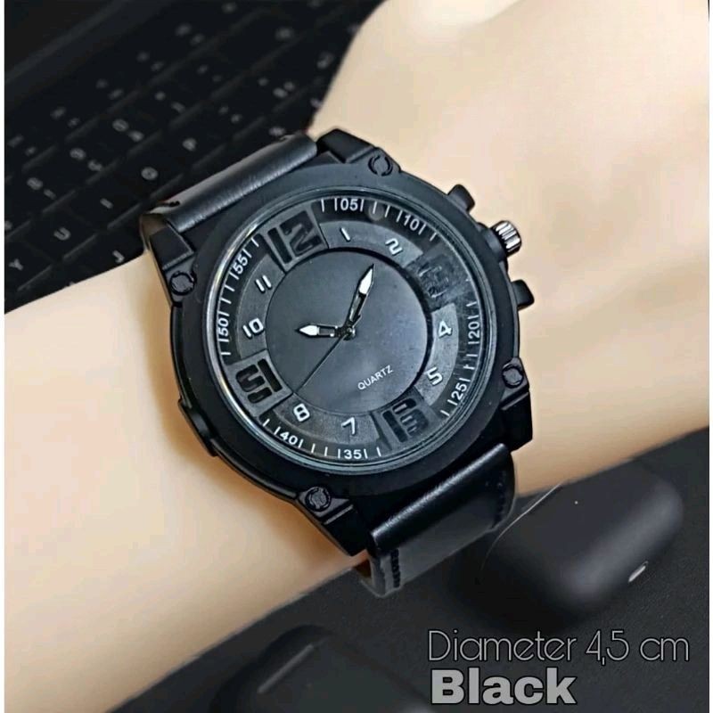JAM TANGAN KULIT PRIA ELEGAN JAM TANGAN KEREN UNTUK PRIA