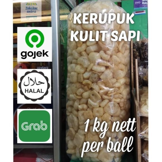 

Kerupuk Kulit Sapi / Jangek / Rambak 1 kg / Dorokdok H85S