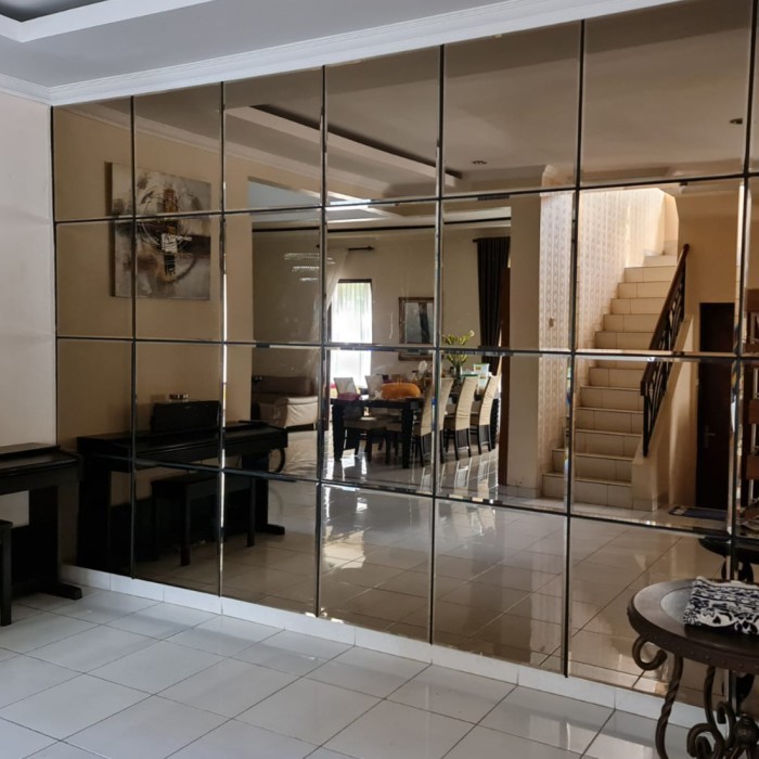 Ready Kaca Cermin Dekorasi Dinding Bronze Mirror