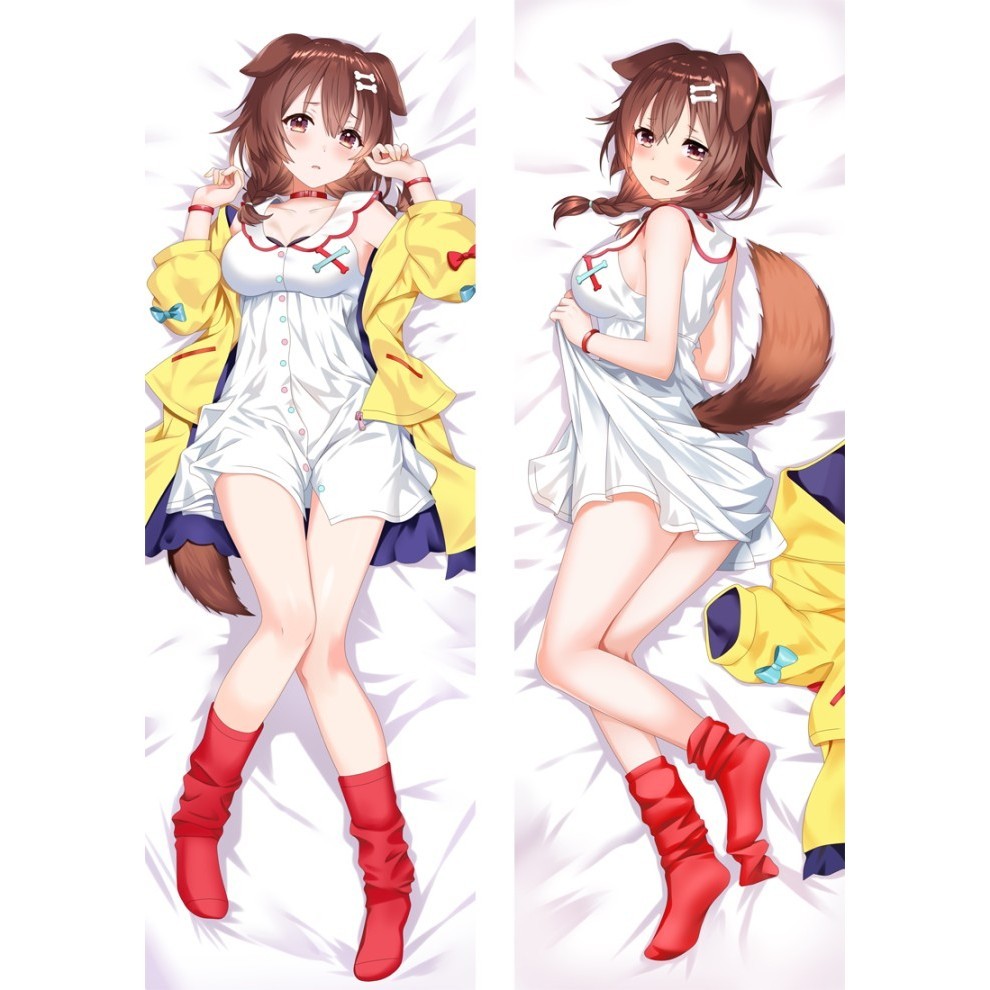 Ready Dakimakura Sarung Guling Anime Inugami Korone Hololive