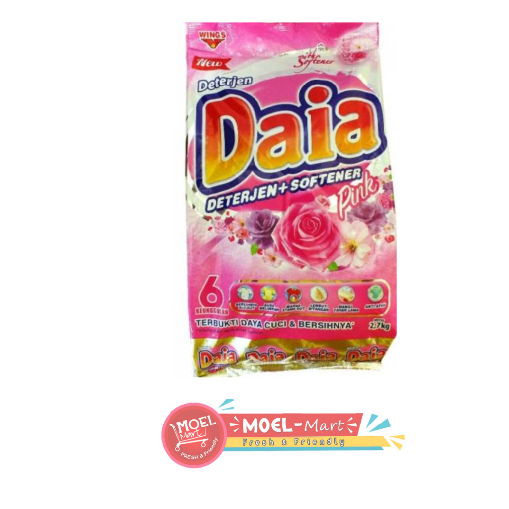DAIA SOFTENER PINK 2,7KG