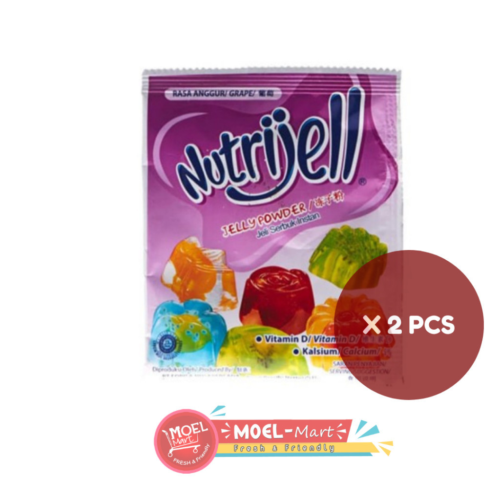 

NUTRIJELL Rasa Anggur 2pcs x 15gr