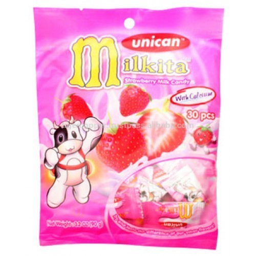 

MILKITA Strawberry Milk Candy 84gr