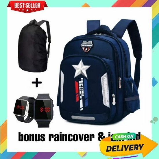 Ransel Anak Cowok Kekinian Tas Ana Premium Ts Ransel Amak Backpack Ank Paud Tk Sd Rqnsel Ank2 Laki2 