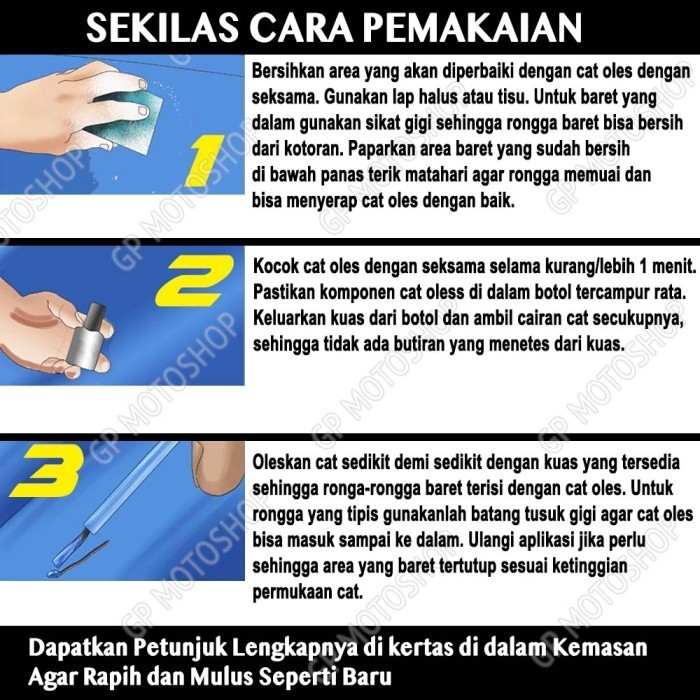 Honda Carnival Yellow Cat Oles Penghilang Baret Mobil Jazz Brio Kuning