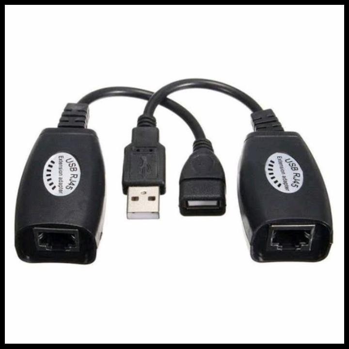 GRATIS ONGKIR USB EXTENDER / USB RJ45 EXTENDER 150 FEET / USB EXTENDER LAN