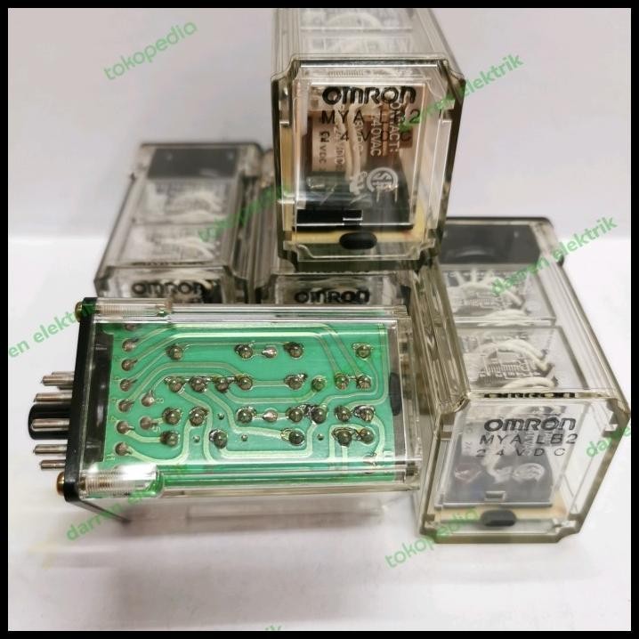 TERBARU RELAY OMRON MYA-LB2, 24VDC 