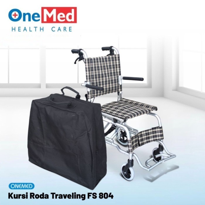 Kursi Roda Travelling FS804L Kursi Roda Piknik KURSI RODA Bonus TAS Kursi Roda Alumunium Ringan
