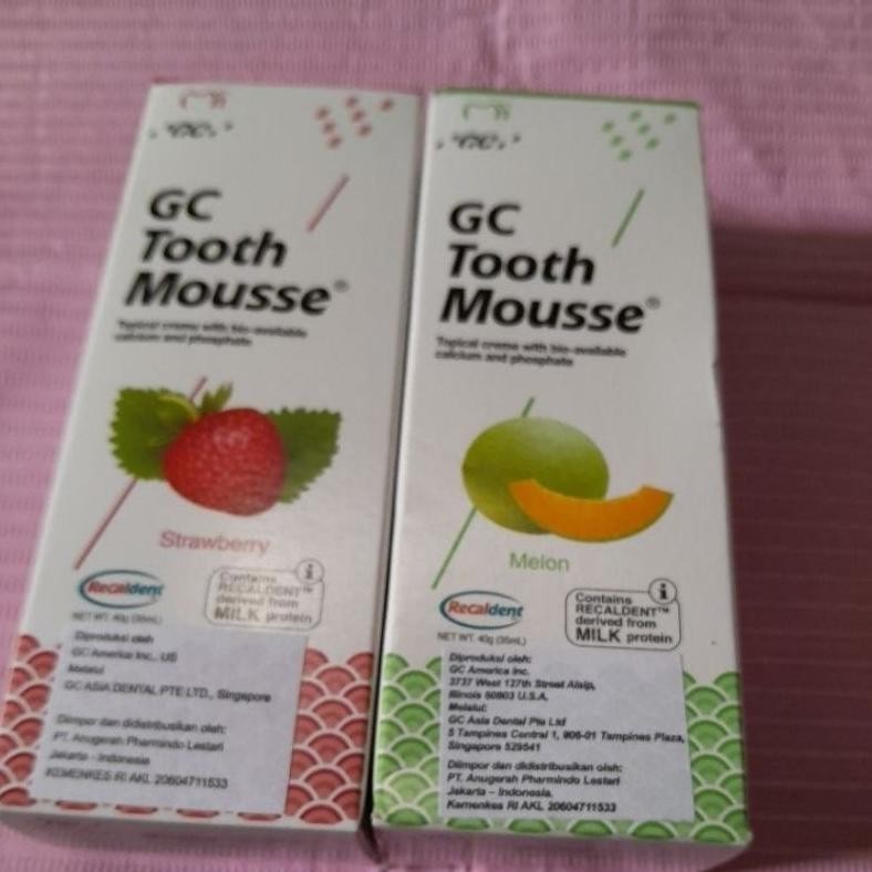 Promo Kembali Tooth Mouse / Vitamin / Gc Tooth Mouse Vitamin Gigi Anak/ Gc Tooth Mousse Original Vit