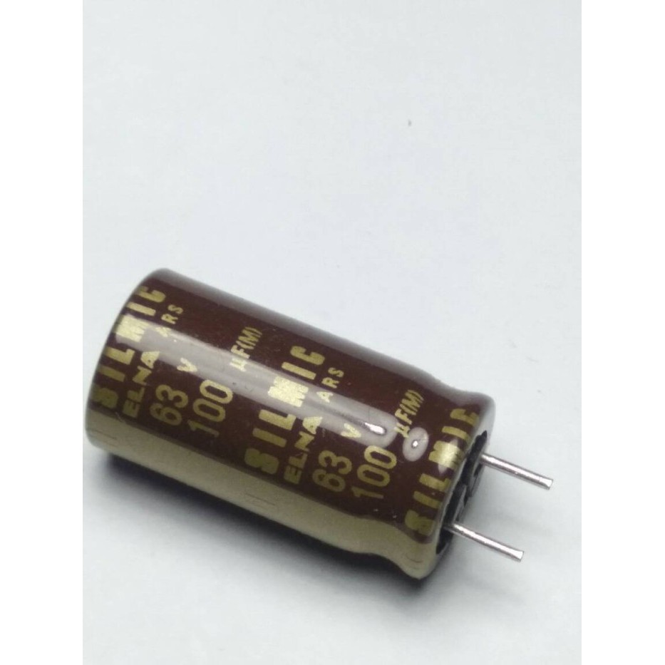 elco 100uf 63v elna silmic gold
